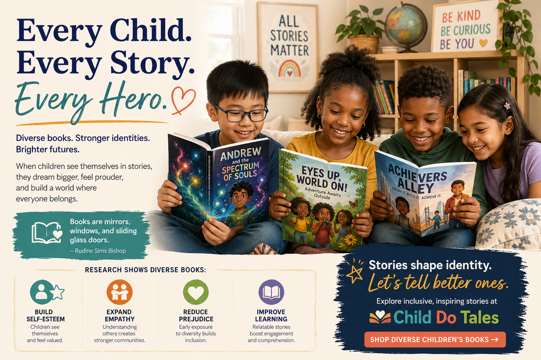 Why Diverse Characters in Children’s Books Matter More Than Ever