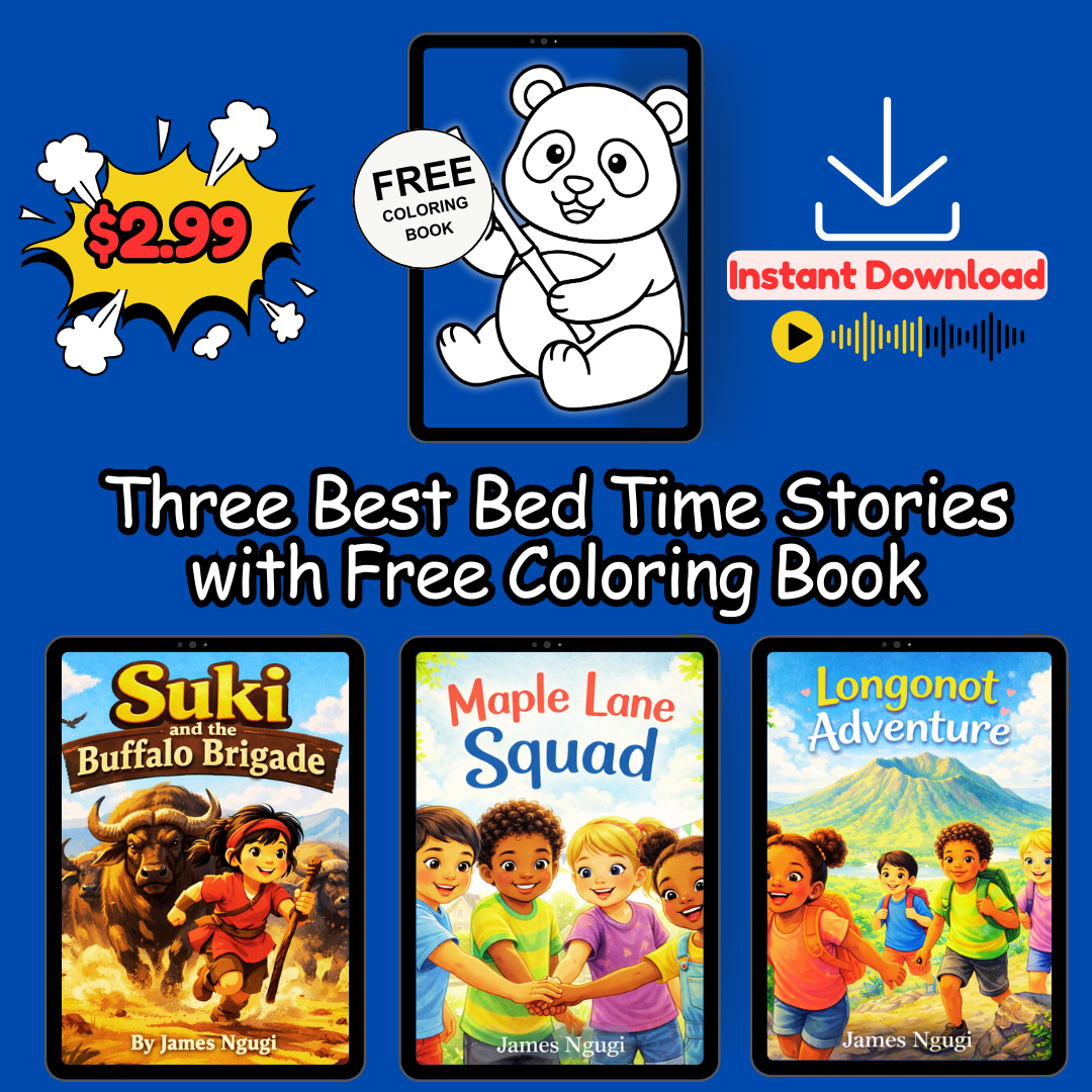 The "Great Outdoors" Adventure Pack: 3 Action-Packed Stories + Free Coloring Book!